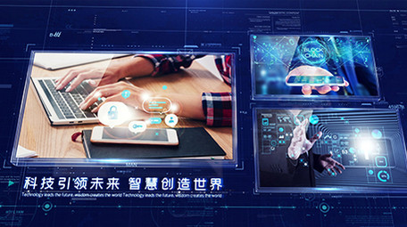 震撼蓝色科技多图文01