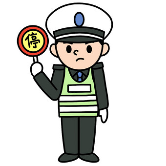 交警护航图片素材