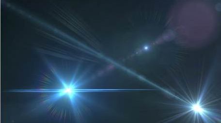 5组光线特效转场装饰光素材动画