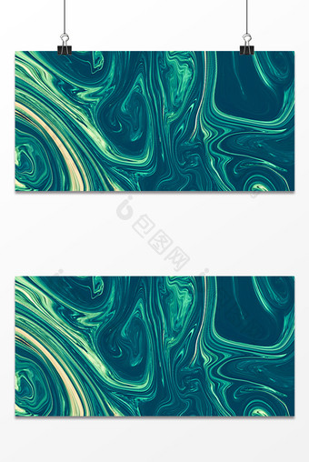 绿色液体大理石纹理背景图片