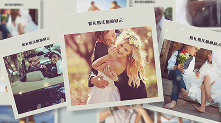 多图婚礼婚庆相册AE模板