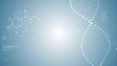 大气医疗科技研发背景视频