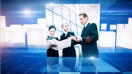 三维商务科技AE模板