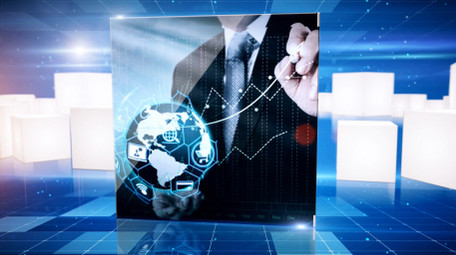 三维商务科技AE模板