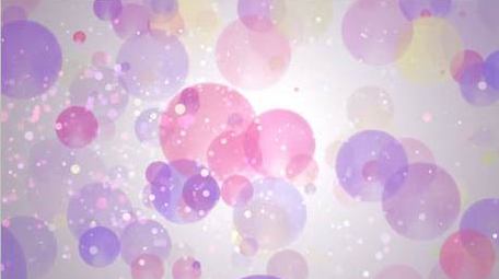 唯美清新绚丽粒子爱情背景