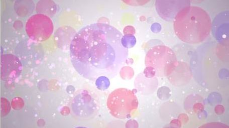 唯美清新绚丽粒子爱情背景