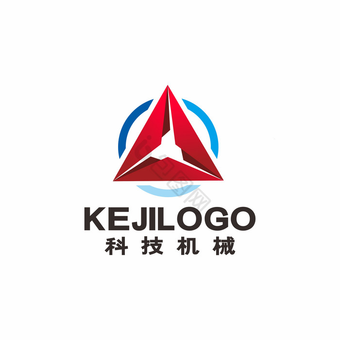 科技机械汽配电子LOGO标志VI