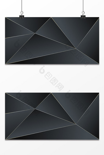 商务科技灰色几何背景图片