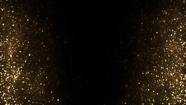 震撼金色粒子飞舞带通道视频素材