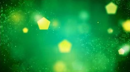 清新唯美绿色粒子晚会舞台背景