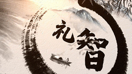 唯美大气水墨片头AE模板