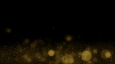 底部大气金色粒子带通道特效元素