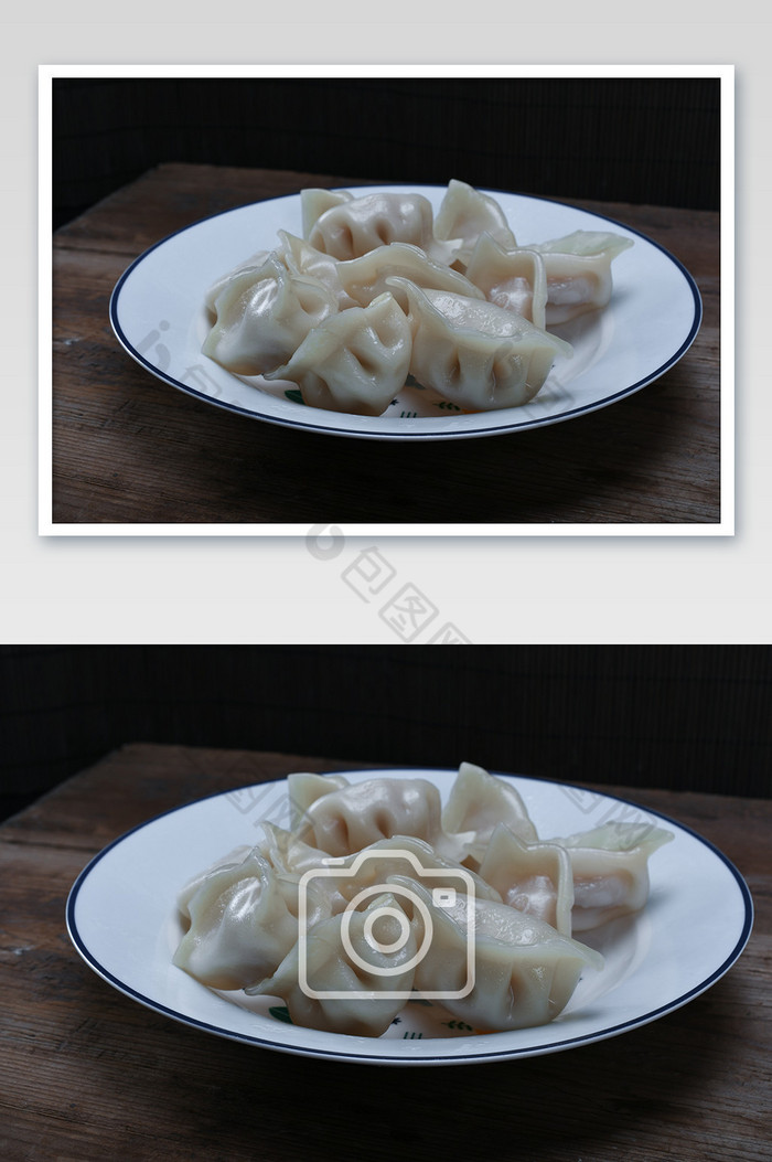 水饺碟子正面45度图片图片