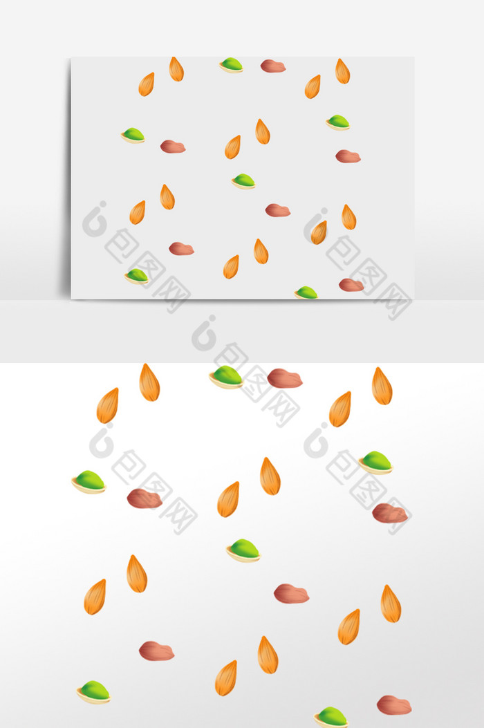 坚果干货零食食品底纹图片图片