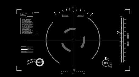 高端科技商务相框带通道特效元素
