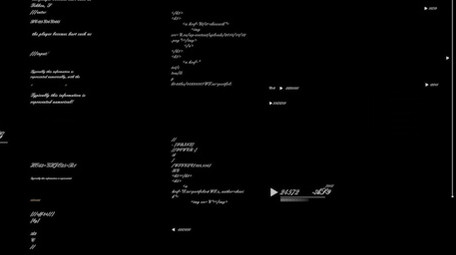 科技商务数据跳动线条带通道特效元素