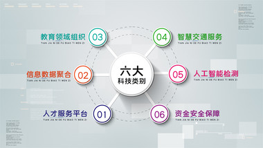 简洁商务<strong>企业</strong>数据分析展示