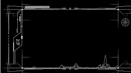 高端商务科技图文框带通道特效元素