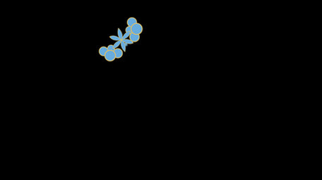 简约扁平画风古代饰品类钗MG动画