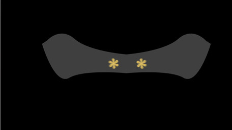 简约扁平画风古代饰品类抹额MG动画