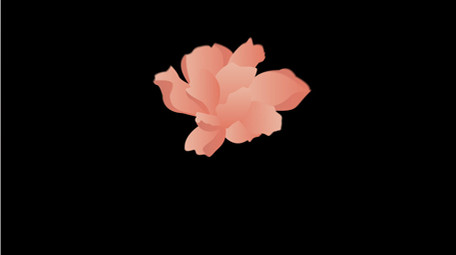 简约扁平画风古代饰品类簪花MG动画