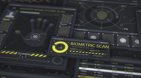 精美科技互联网HUD元素AE模板