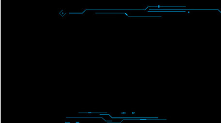 大气科技商务方框带通道特效元素