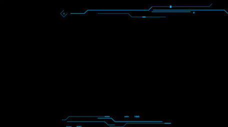 大气科技商务方框带通道特效元素