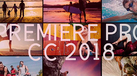 时尚动感转场插件图文快闪PR模板