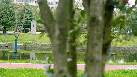 4k妈妈接儿子放学回家路上有说有笑