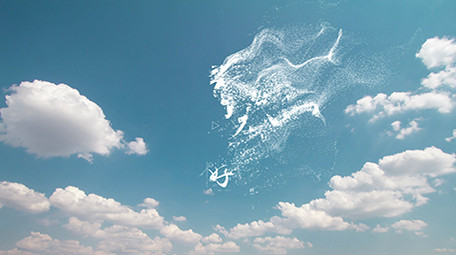 简洁干净粒子片头01