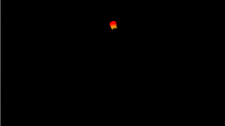 简约扁平画风古风类孔明灯MG动画