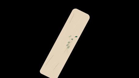 简约扁平画风古风类文具书签MG动画