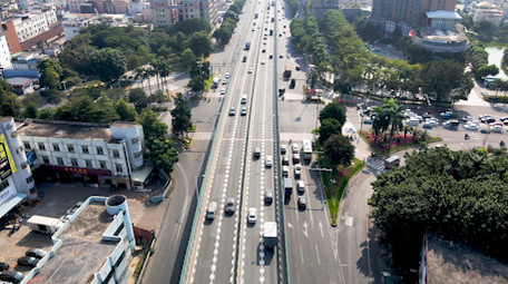 城市交通公路立交桥