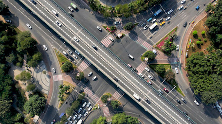 城市交通公路立交桥