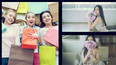 多图文分屏创意多样化相册pr模板