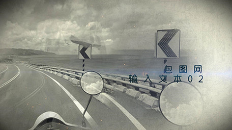 水墨电影片头风格通用展示pr模板