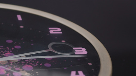 时钟闹钟倒计时特写