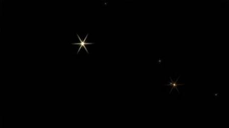 抠像视频闪烁大气的粒子光点合成视频