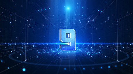 震撼科技空间10秒倒计时开场片头AE模板