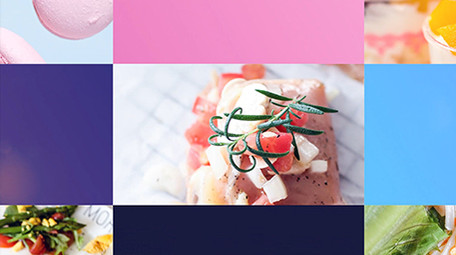 创意简洁分屏图文包装