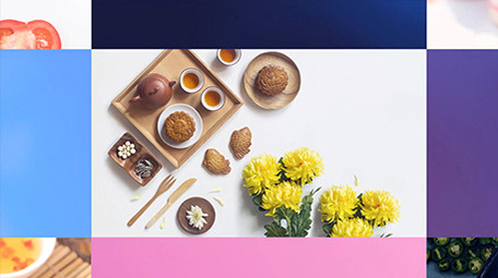 创意简洁分屏图文包装