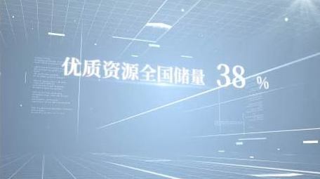 简约科技空间企业数据统计AE模板