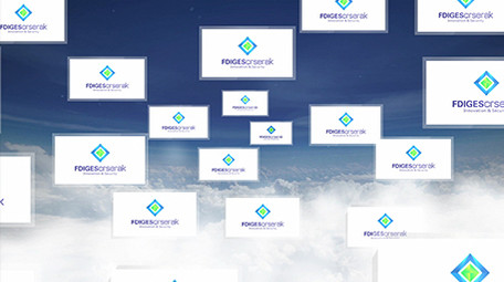 简洁科技logo汇聚01