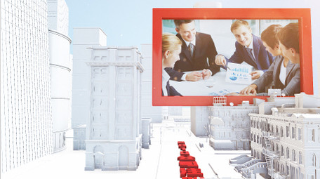 大气城市科技数据图文AE模板