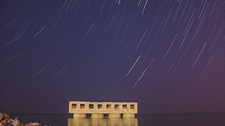 震撼星轨延时星空摄影流星夜空实拍视频