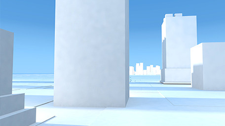 蓝色大气简约科技立体三维照片展示AE模板