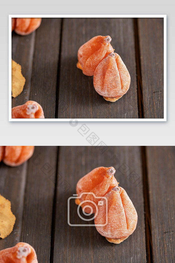 涩柿子灯笼柿子冬季美食水果图片图片