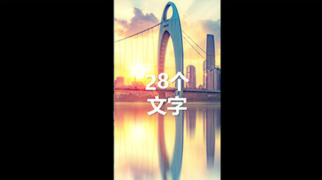 竖版15秒快节奏<strong>图文</strong>展示