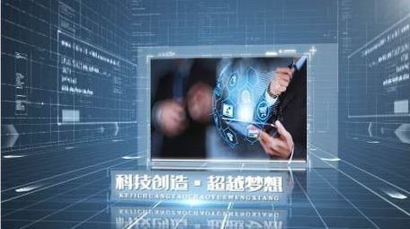 简约空间科技商务宣传图文AE模板